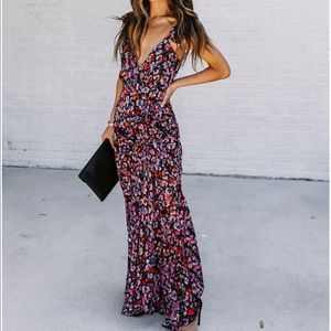 Vici Colorful Floral Maxi Dress